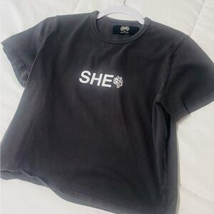 Darc Sport Black Crop Top